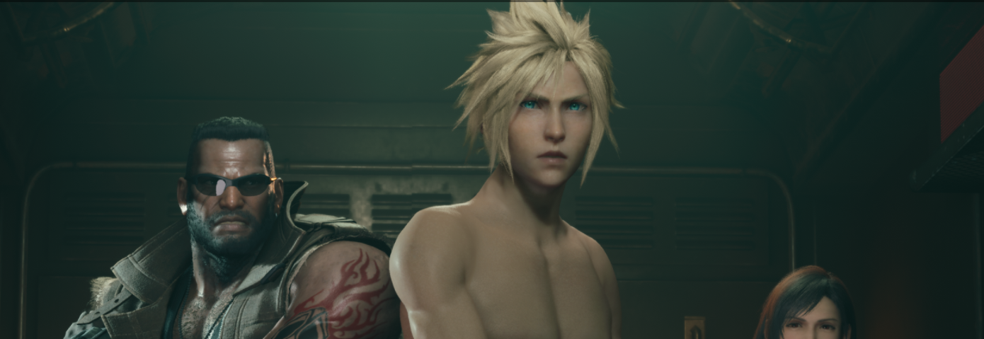 《最終幻想7：重制版》克勞德全清涼果果MOD