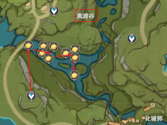 《原神》3.0月蓮收集路線一覽