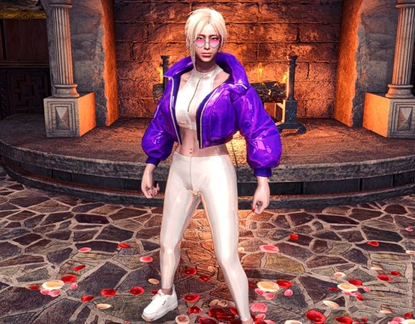 《怪物獵人世界：冰原》女性休閑夾克緊身褲MOD