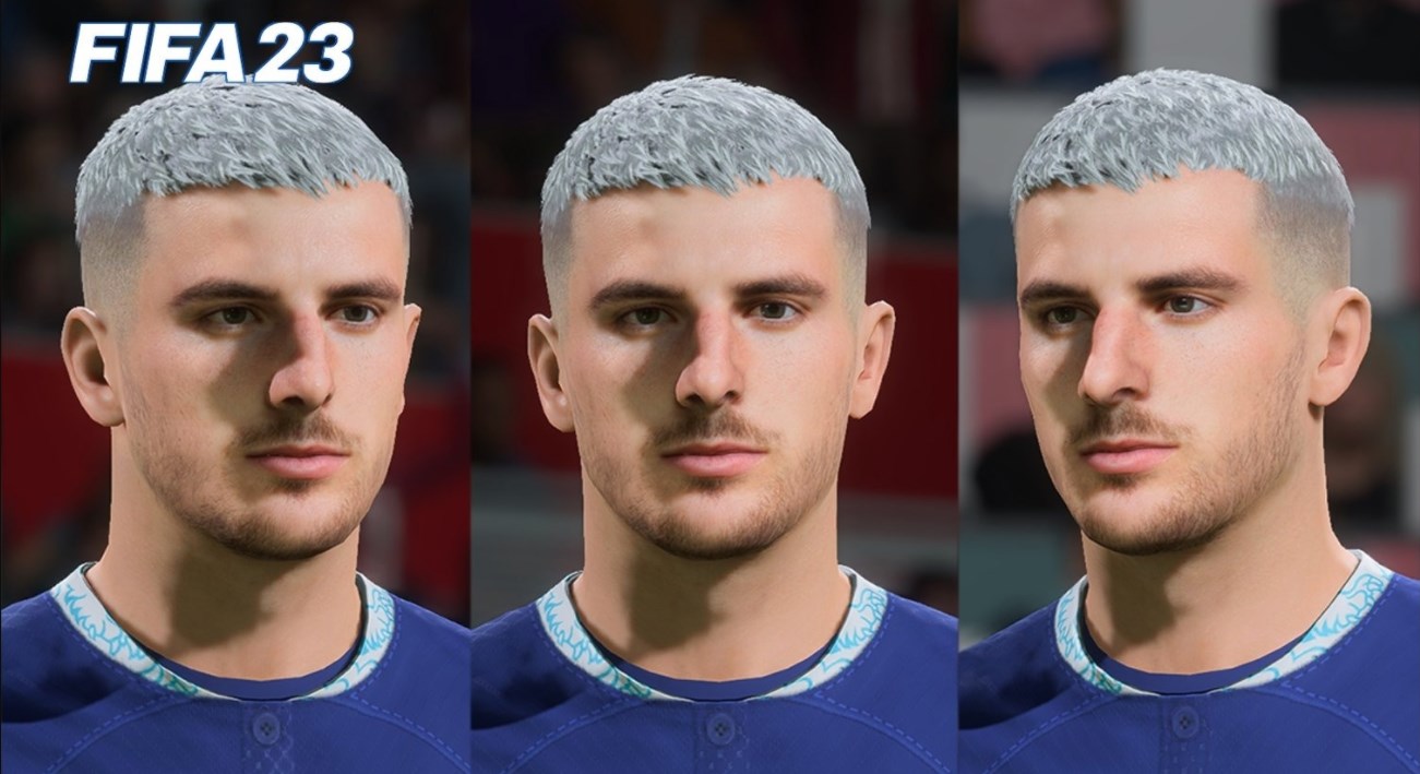 《FIFA 23》芒特白發造型臉型補丁