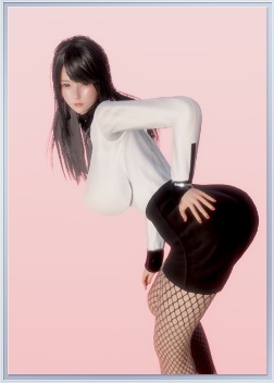 《ROOM Girl》短裙網(wǎng)襪長(zhǎng)發(fā)小姐姐MOD