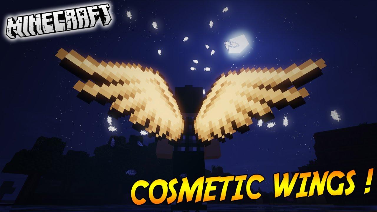 《我的世界》翅膀CosmeticWingsMinecraftMod