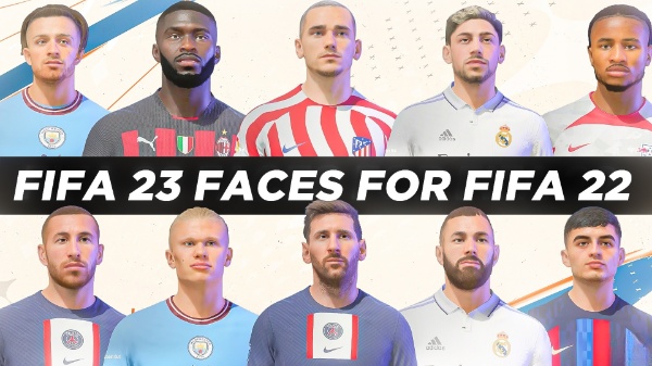 《FIFA 22》球員臉型包v1[轉換自FIFA23]