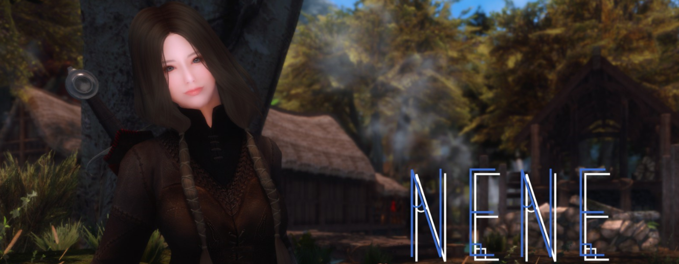 《上古卷軸5：天際重制版》Nene女性獨立隨從MOD