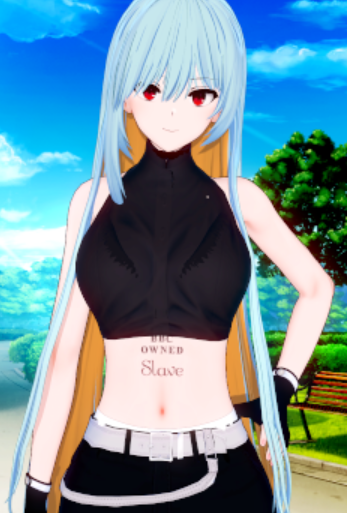 《戀活Sunshine》藍發暗黑風小姐姐MOD