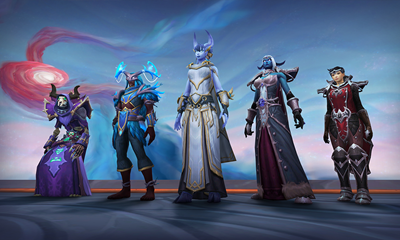 《魔獸世界》9.1盟約裝飾性護甲套裝外觀預覽