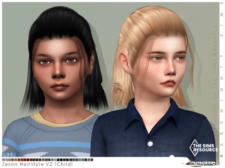 《模擬人生4》兒童帥氣發型MOD