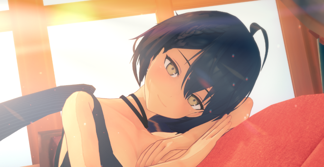 《戀活Sunshine》未來科技風黑發美少女MOD