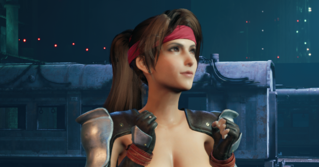 《最終幻想7：重制版》杰西全清涼果果v1.5.0MOD[支持發色變換]
