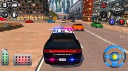 警車追逐駕駛模擬器