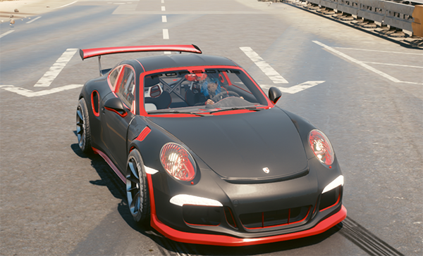 《賽博朋克2077》911GT3保時(shí)捷MOD