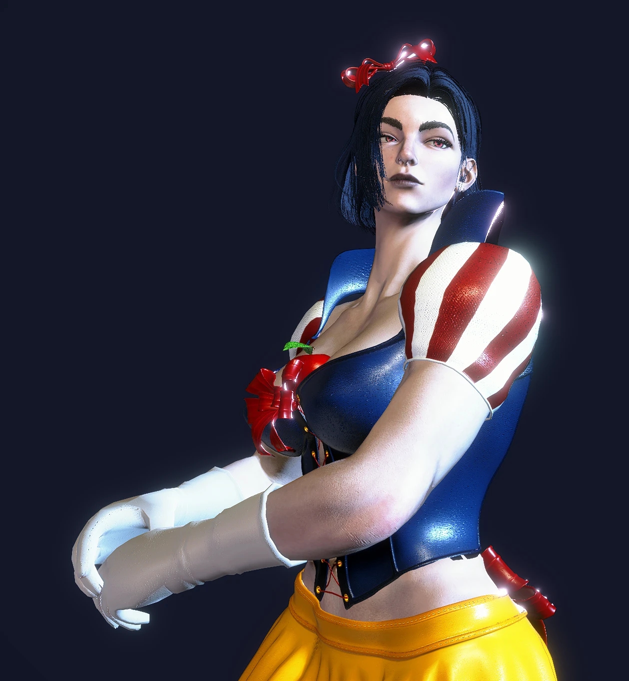 《街頭霸王6》曼儂白雪公主服飾MOD