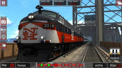 真實(shí)火車模擬器3D