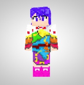 《我的世界》東方project天弓千亦皮膚MOD