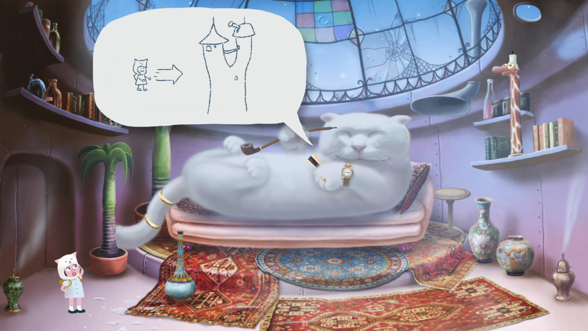 凱蒂夢(mèng)游喵喵仙境