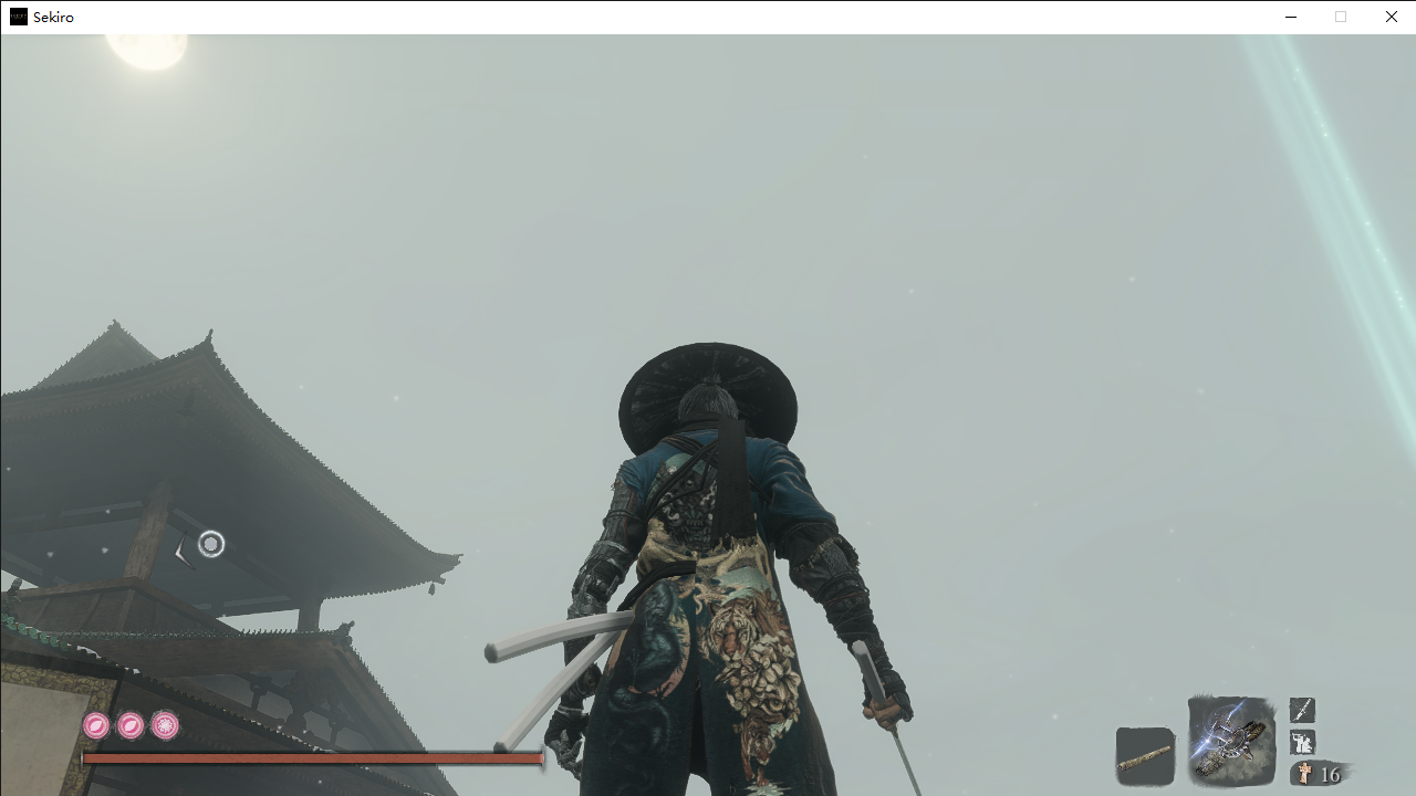《只狼：影逝二度》藍底猛虎下山服飾MOD