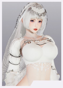 《AI少女》舞娘穿著的白色系短發(fā)美人MOD