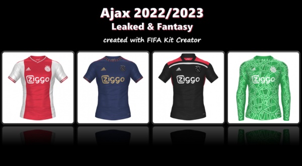 《FIFA 22》阿賈克斯2022-23賽季諜照及概念版球衣