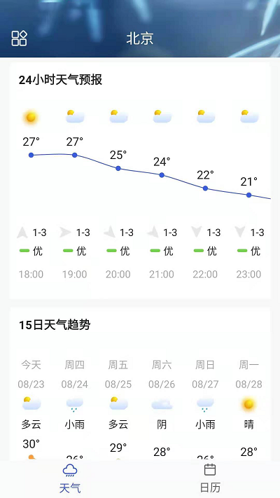 你的天氣