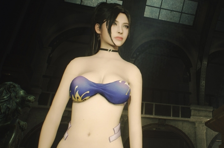 《生化危機2：重制版》艾達克萊爾藍色抹胸比基尼MOD[僅支持舊版本]