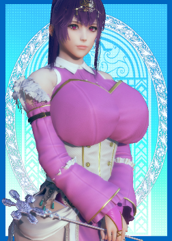 《AI少女》豐腴文靜紫發(fā)小姐姐MOD