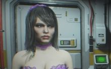 《生化危機(jī)3：重制版》吉爾紫色性感婚紗MOD