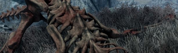 《上古卷軸5：天際重制版》4K龍骨架MOD