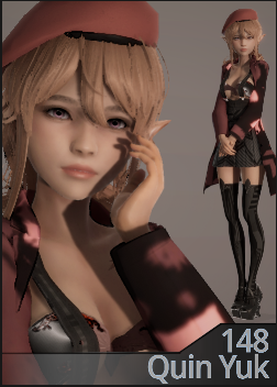 《AI少女》紅色貝雷帽藝術氣質小姐姐MOD
