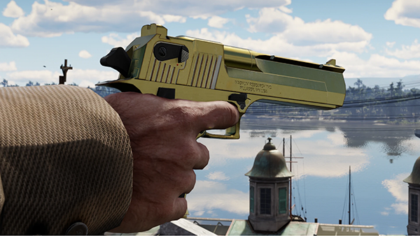 《荒野大鏢客2》黃金沙漠之鷹MOD