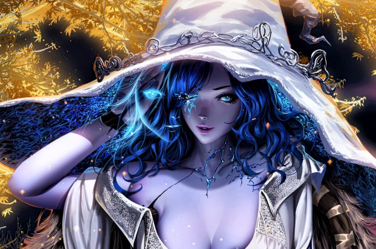 《艾爾登法環》菈妮誘人白裙壁紙