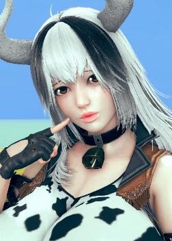 《AI少女》性感西部風狂野御姐奶牛裝MOD