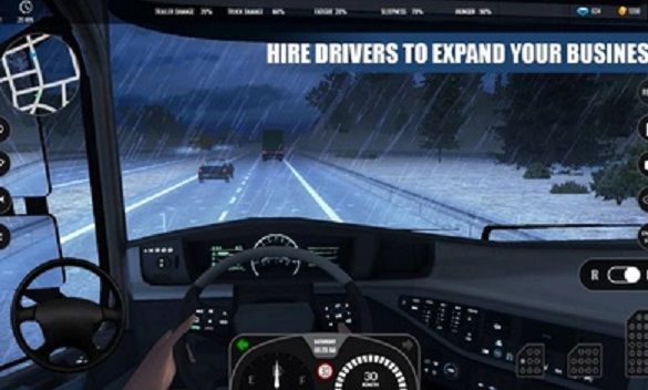 駕駛員卡車模擬器