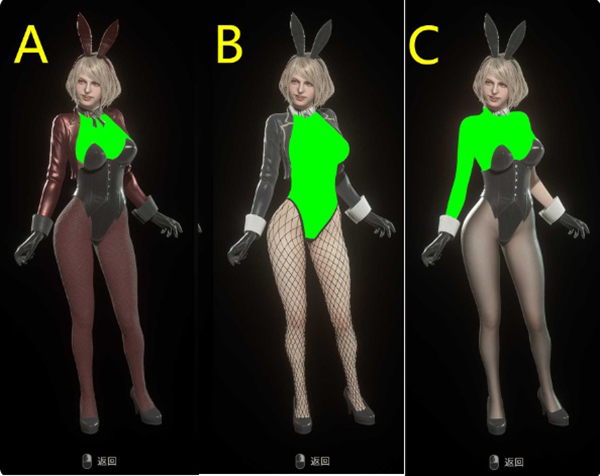 《生化危機4：重制版》阿什莉三款兔女郎服裝MOD[正式版]