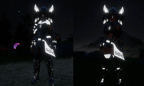 《幻獸帕魯》閃耀的宇宙星空鎧甲MOD