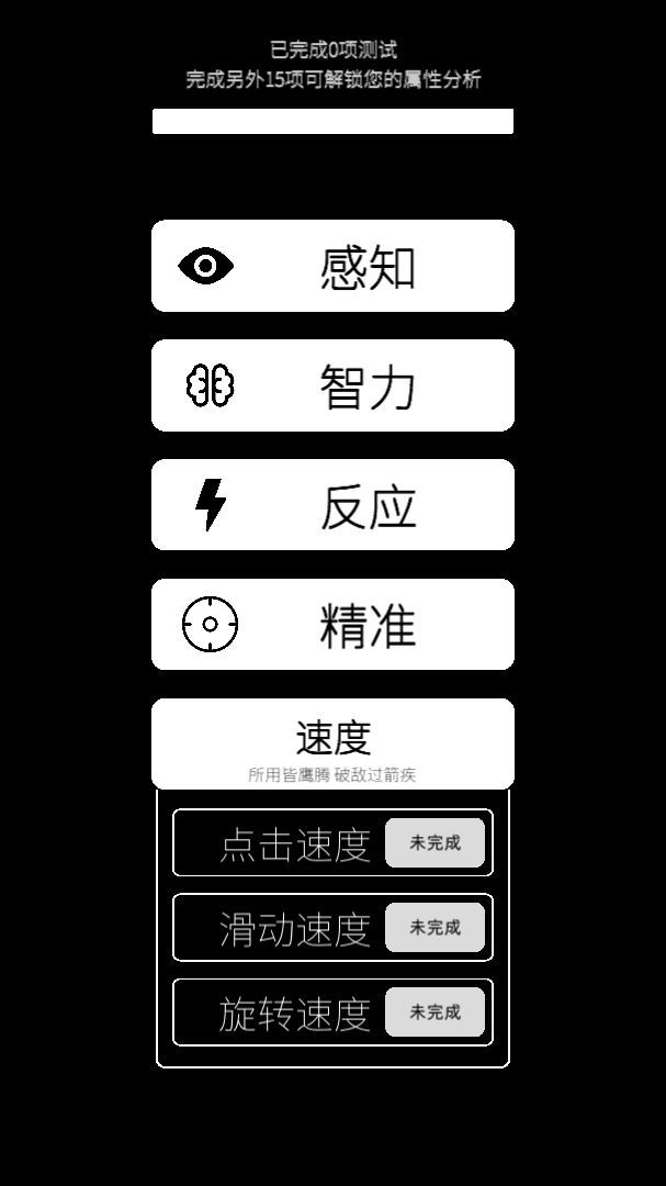 我的屬性人類屬性測試器