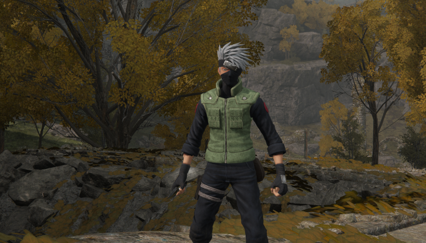 《艾爾登法環(huán)》火影卡卡西替換騎士盔甲套MOD