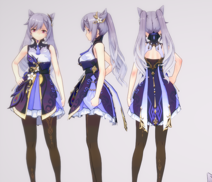 《戀活Sunshine》玉衡星美少女刻晴MOD