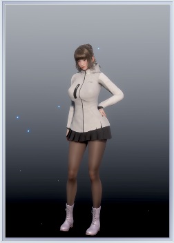 《ROOM Girl》超短裙黑絲長腿小姐姐MOD