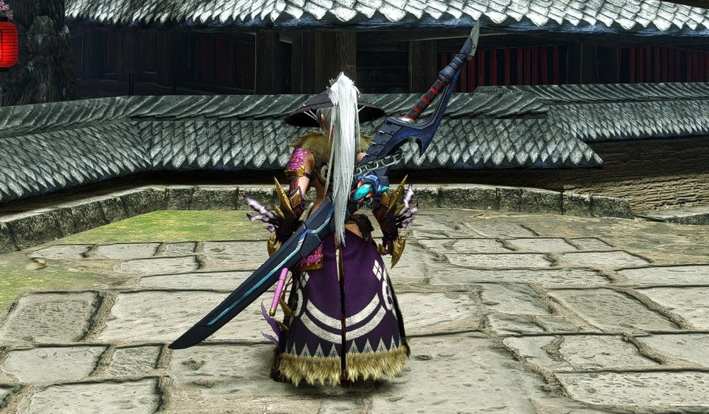 《怪物獵人：崛起》纖細冰狼龍太刀MOD