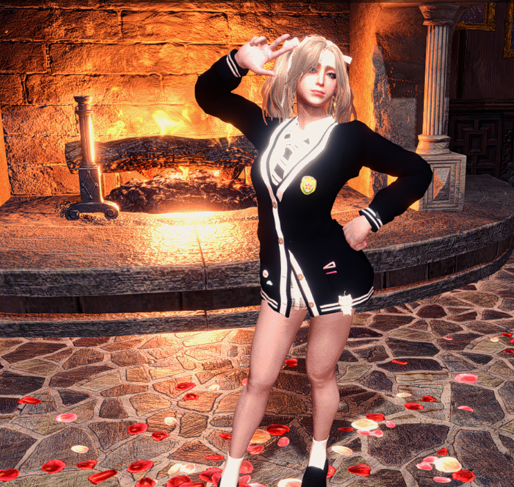 《怪物獵人世界：冰原》青春活潑秋季校服MOD