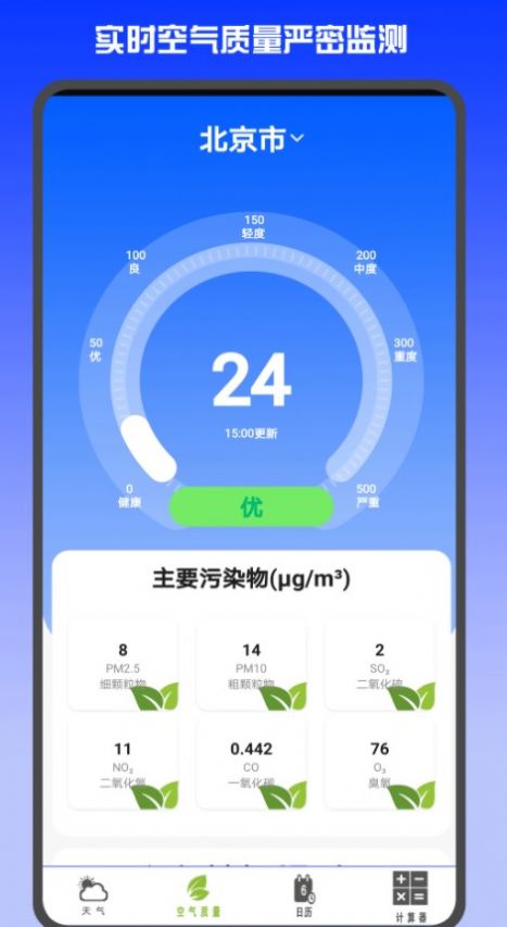 準時天氣預報