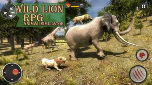 野生獅子RPG動物模擬器