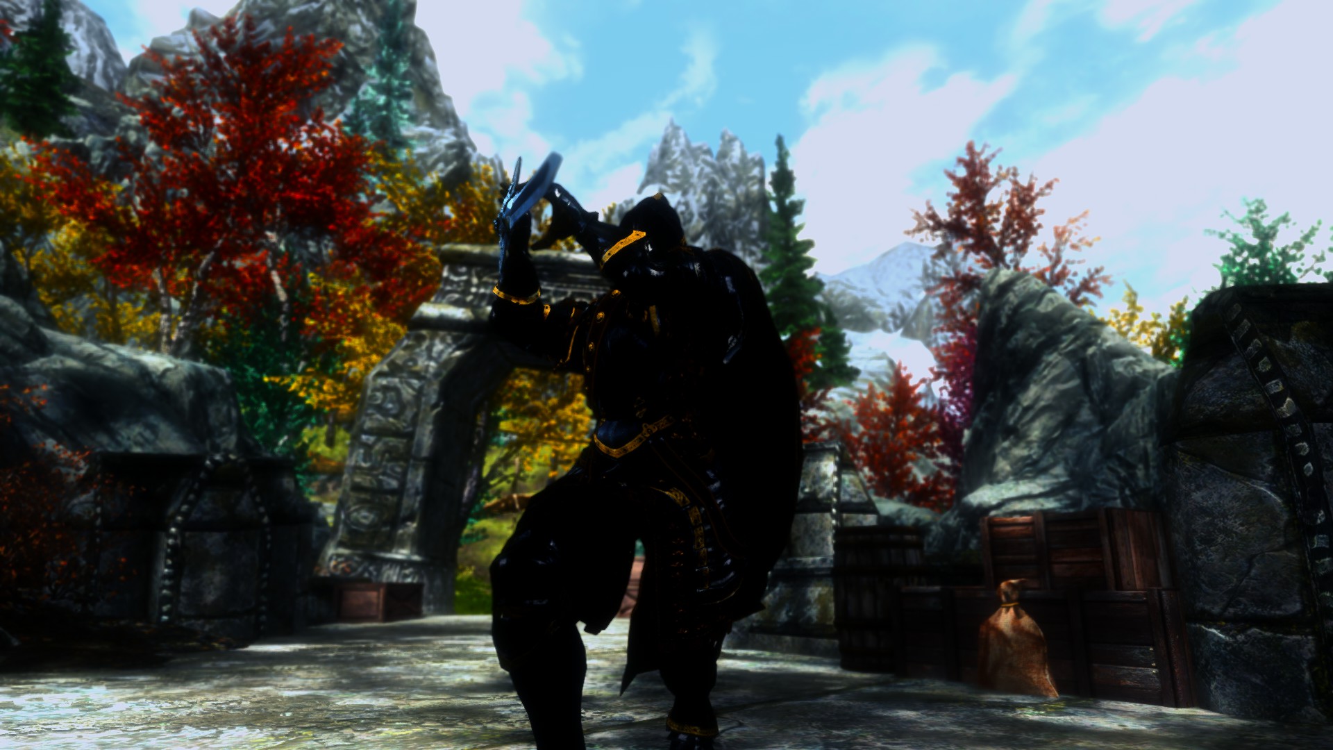 《上古卷軸5：天際重置版》新單手劍動畫MOD