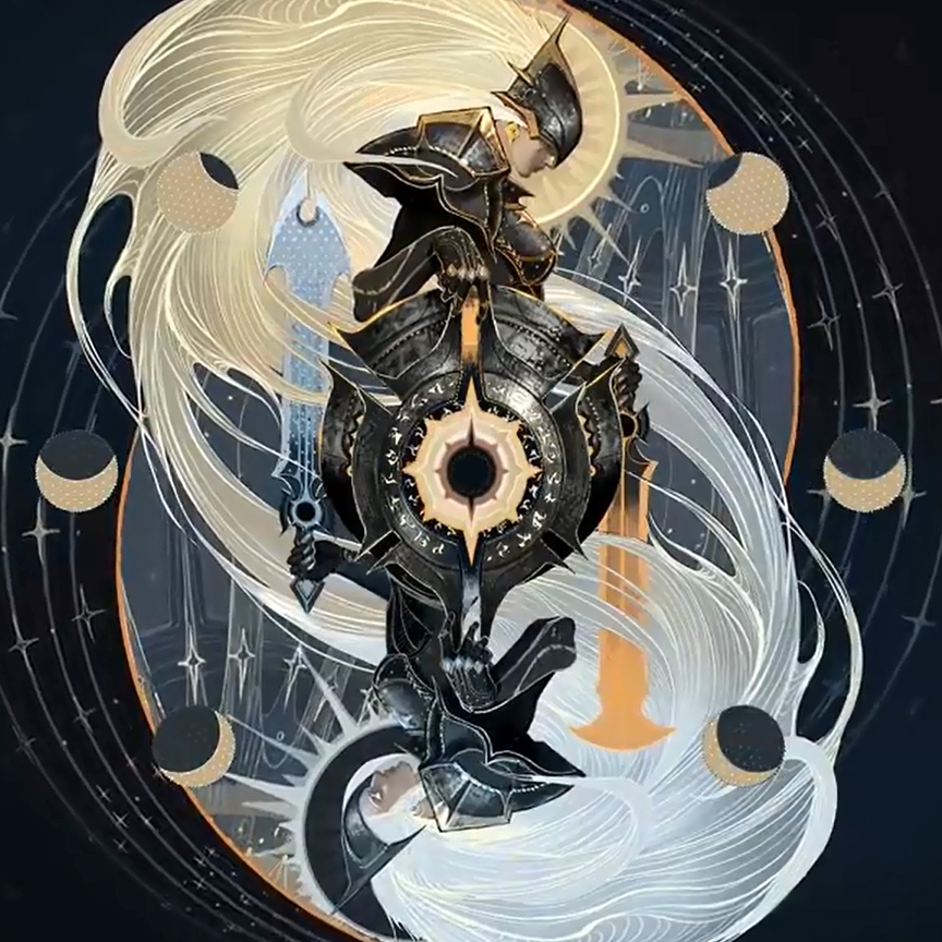 《Wallpaper Engine》日蝕/月蝕騎士蕾歐娜動(dòng)態(tài)壁紙