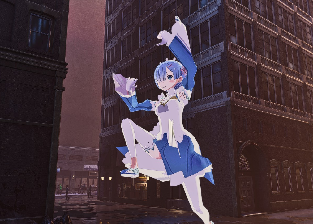 《漫威蜘蛛俠：重制版》RE0蕾姆替換蜘蛛俠MOD