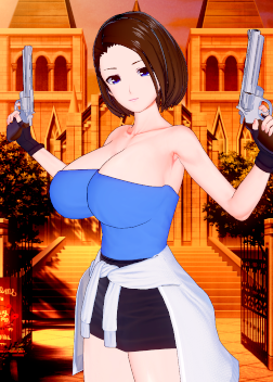 《戀活Sunshine》生化危機性感吉爾MOD