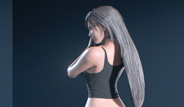 《生化危機3：重制版》蒂法性感貼身睡衣無打底v2.0MOD[僅支持舊版本]