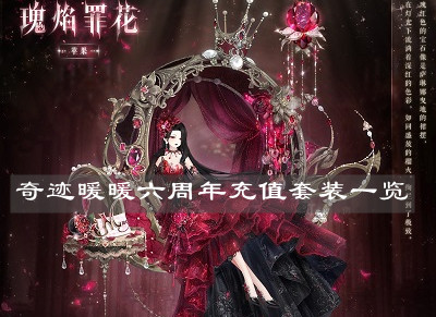 《奇跡暖暖》六周年充值套裝一覽