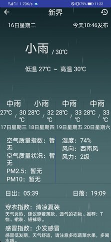 彌夏天氣