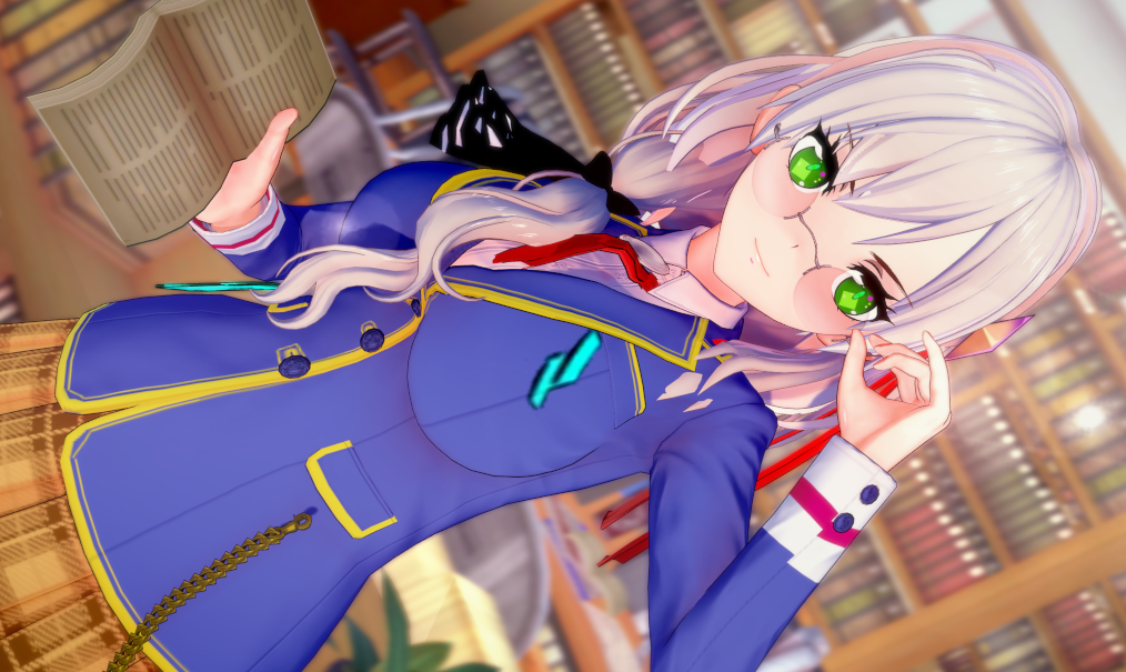 《戀活Sunshine》銀發精致眼鏡美少女MOD